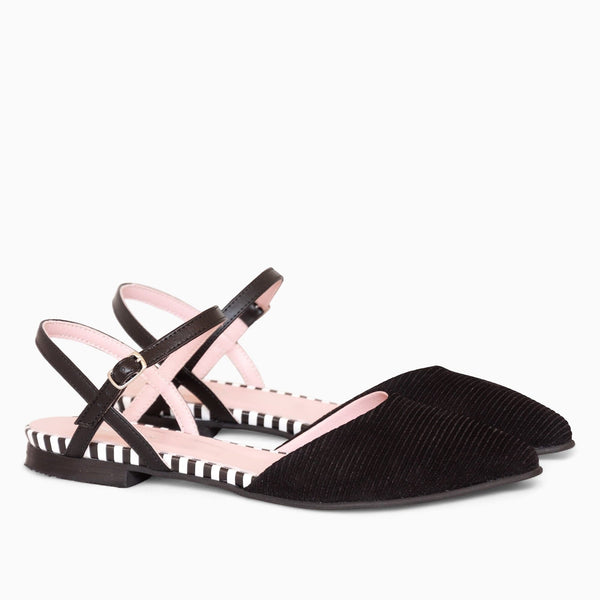 Diane Marie Balerini dama Balerin din piele naturala neagra Willa