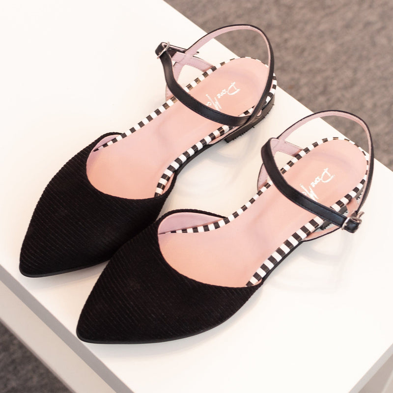 Diane Marie Balerini dama Balerin din piele naturala neagra Willa