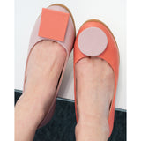 Diane Marie Balerini dama Balerini asimetrici din piele naturala corai cu roz Karen