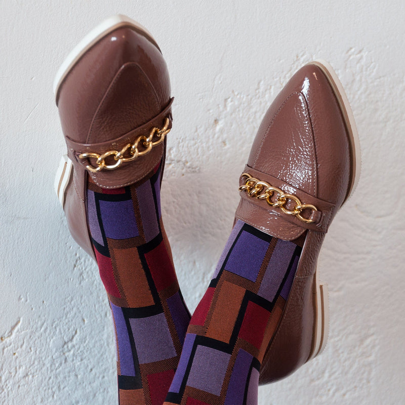 Diane Marie Balerini dama Mocasini dama din piele naturla grej Kalin