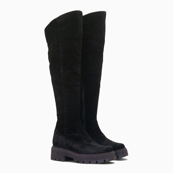 Diane Marie Cizme Dama Cizme dama din piele naturala neagra Arya