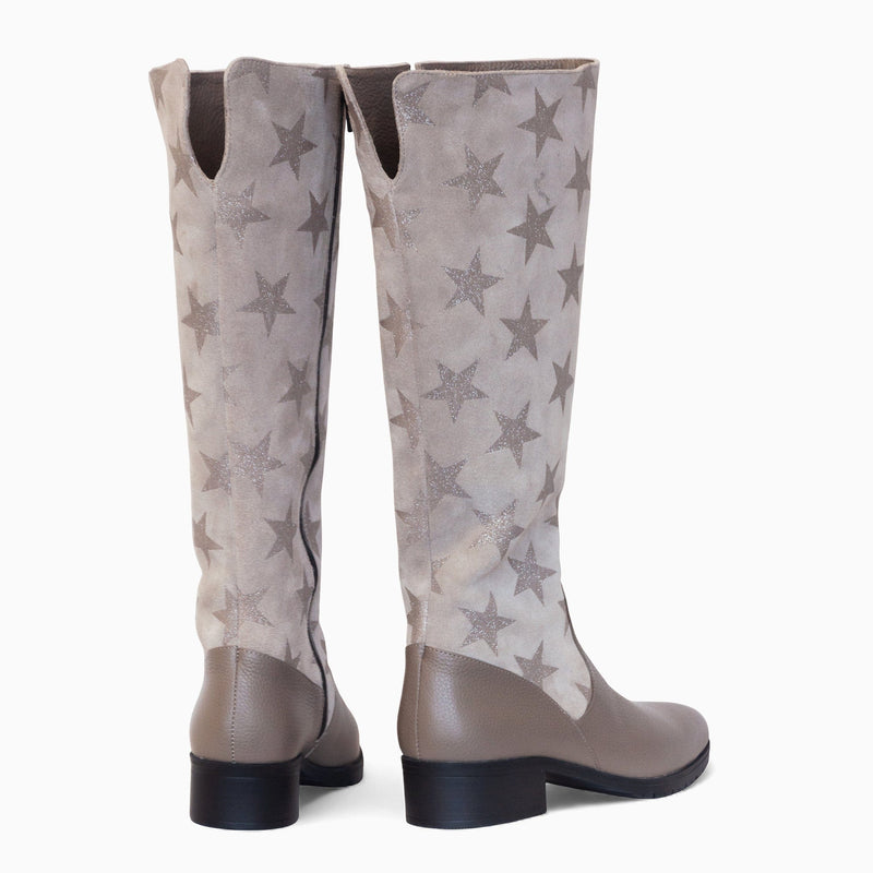 Diane Marie Cizme Dama Cizme dama piele naturala gri Karma