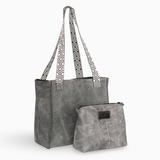 Diane Marie Geanta dama Geanta tote din piele crazy horse gri