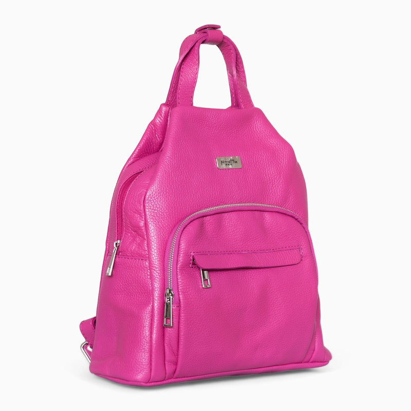 Diane Marie Geanta dama Rucsac dama din piele naturala fuchsia Theo