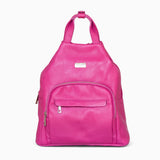 Diane Marie Geanta dama Rucsac dama din piele naturala fuchsia Theo