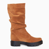 Diane Marie Ghete Dama Cizme dama din piele intoarsa coniac Margaret