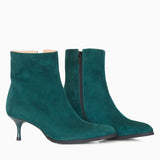 Diane Marie Ghete Dama Ghete dama cu toc comod din piele intoarsa verde Josefine