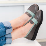 Diane Marie Mocasini Mocasini dama din piele naturala gri Torino