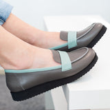 Diane Marie Mocasini Mocasini dama din piele naturala gri Torino