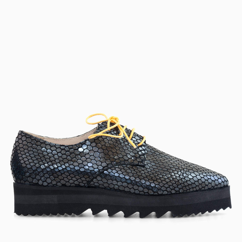Diane Marie Pantofi Dama Pantofi oxford piele naturala gri Handsome