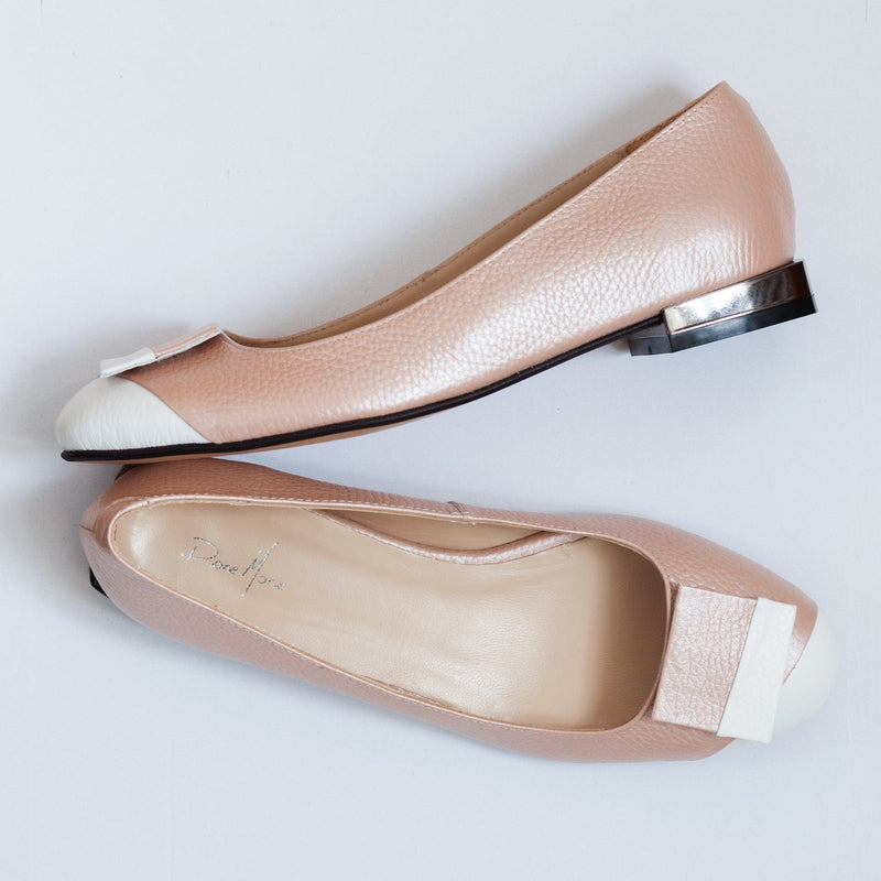 Pantofi Diane Marie Pantofi Dama 36 Balerini din piele naturala roz 37
