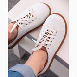 Diane Marie Pantofi sport Pantofi dama barefoot din piele naturala alba Zeana