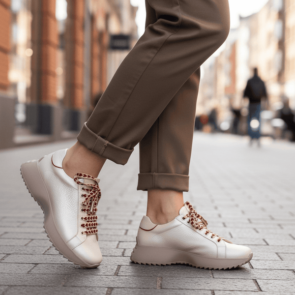 Diane Marie Pantofi sport Pantofi dama casual din piele naturala bej Skylar