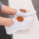 Diane Marie Pantofi sport Pantofi dama din piele naturala alba Capri