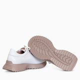 Diane Marie Pantofi sport Pantofi dama din piele naturala alba Ivanna