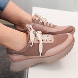 Diane Marie Pantofi sport Pantofi dama din piele naturala grej cu roz Riga