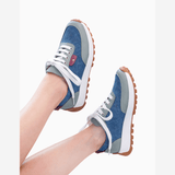 Diane Marie Pantofi sport Pantofi dama din piele naturala vernil cu albastru Jeans