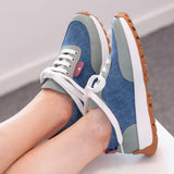 Diane Marie Pantofi sport Pantofi dama din piele naturala vernil cu albastru Jeans