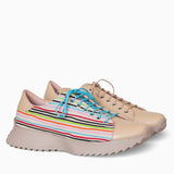 Diane Marie Pantofi sport Pantofi dama sport din piele naturala bej Joelle