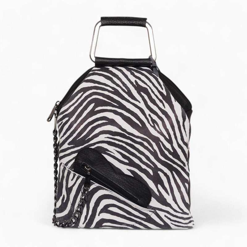 Diane Marie Rucsacuri Rucsac din piele naturala cu print zebra Edie