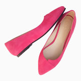 Diane Marie Balerini dama Balerini din piele naturala fuchsia Anabella