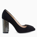 Diane Marie Pantofi Dama Pantofi dama cu toc din piele naturala neagra Natalia