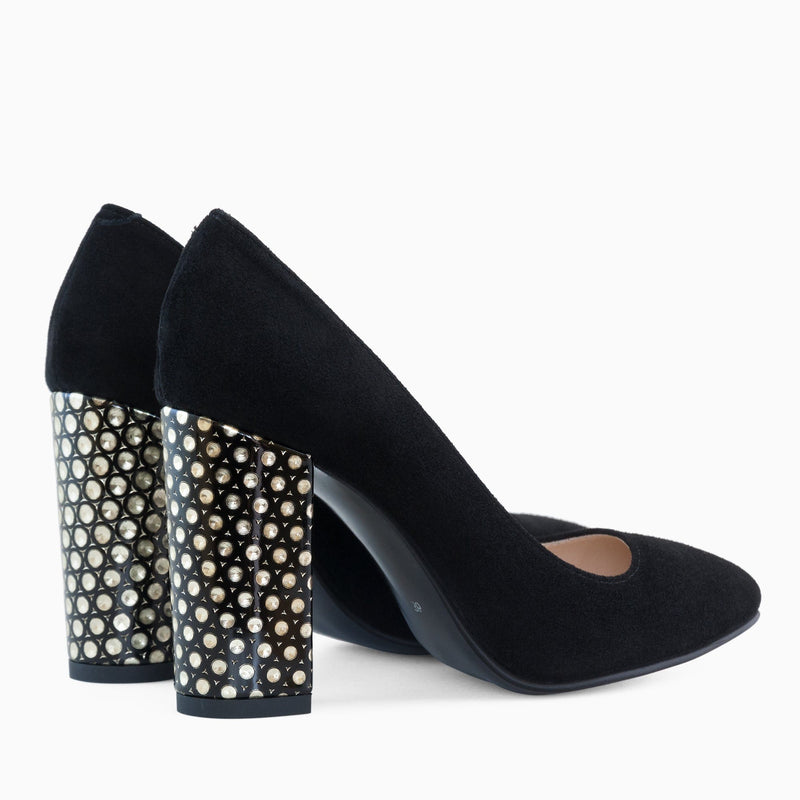 Diane Marie Pantofi Dama Pantofi dama cu toc din piele naturala neagra Natalia