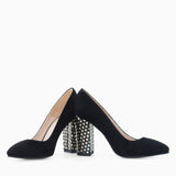Diane Marie Pantofi Dama Pantofi dama cu toc din piele naturala neagra Natalia