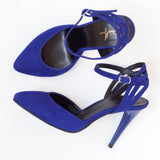 Diane Marie Pantofi Dama Stiletto din piele naturala albastra Penelope
