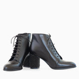 Diane Marie Shoes Ghete dama din piele naturala neagra Hasselt