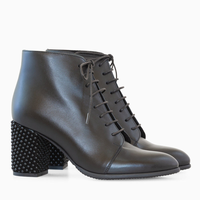 Diane Marie Shoes Ghete dama din piele naturala neagra Hasselt